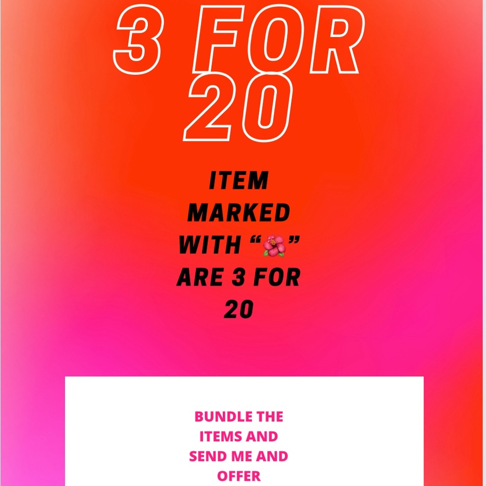 3/$20